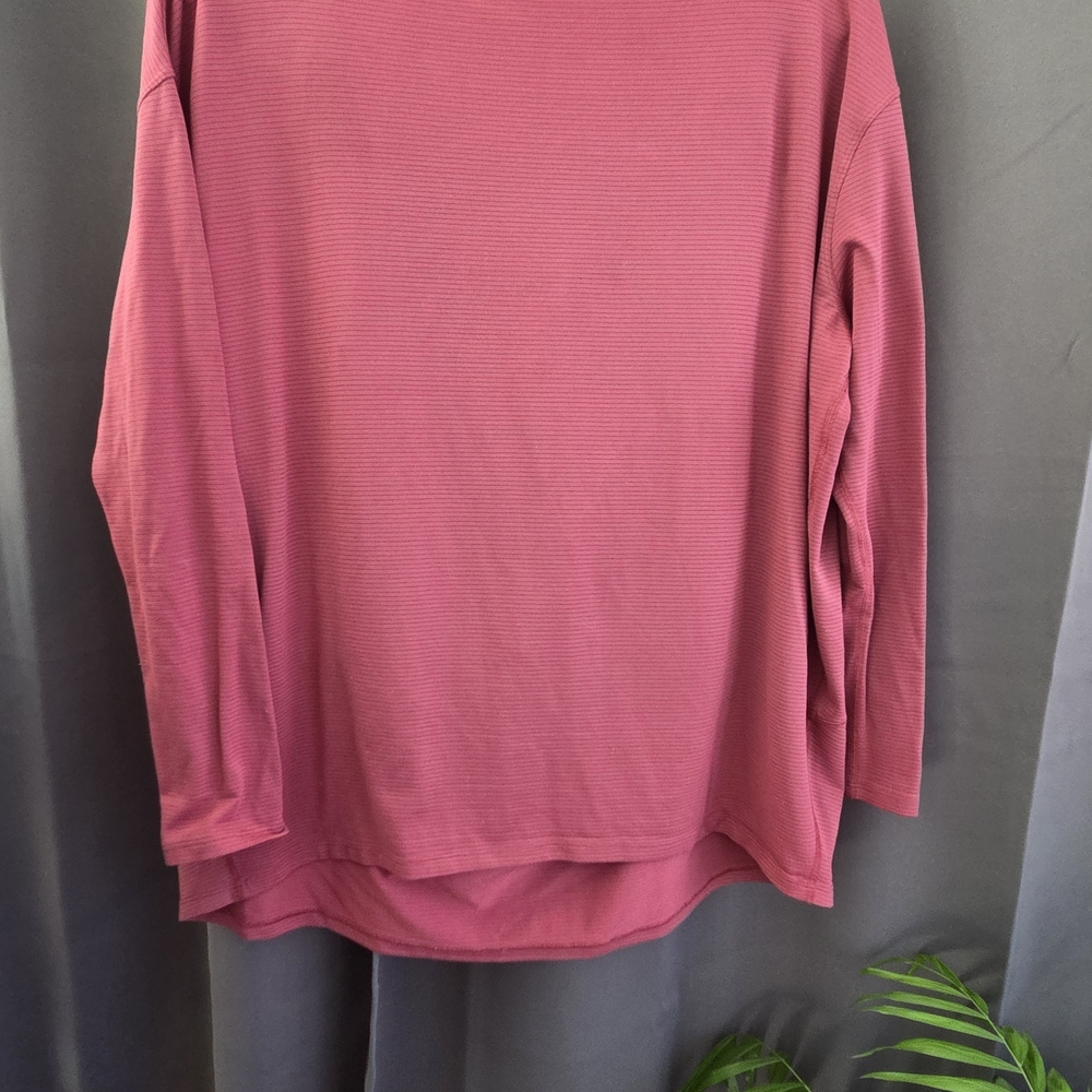 lululemon Burgundy Long Sleeve Top - Picture 6 of 6